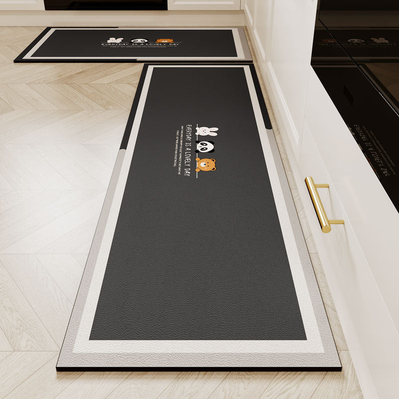 Playful Anti-Fatigue Kitchen Mat
