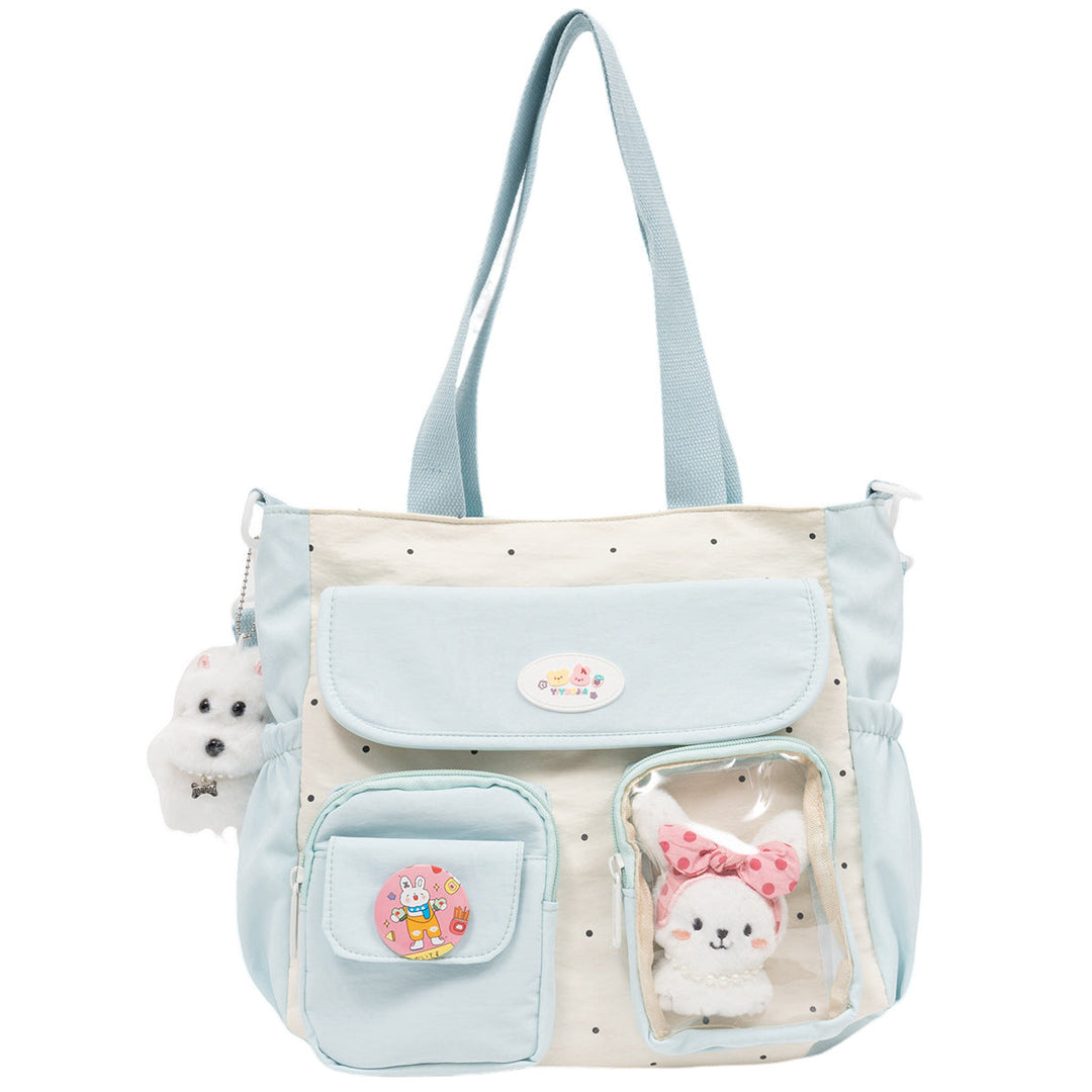 Multi-Pocket Casual Tote Bag Kalsten