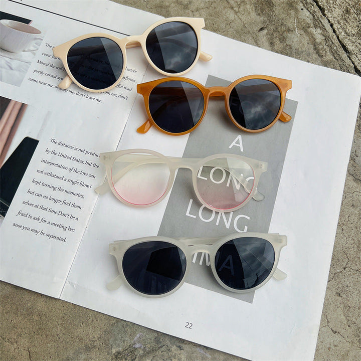 Chic Retro Round Frame Sunglasses Kalsten
