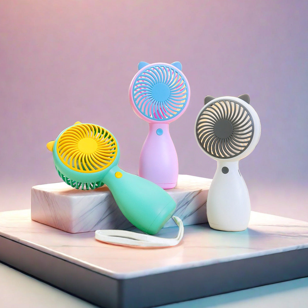 Women Portable Hand Fan in Cute Animal Design Kalsten