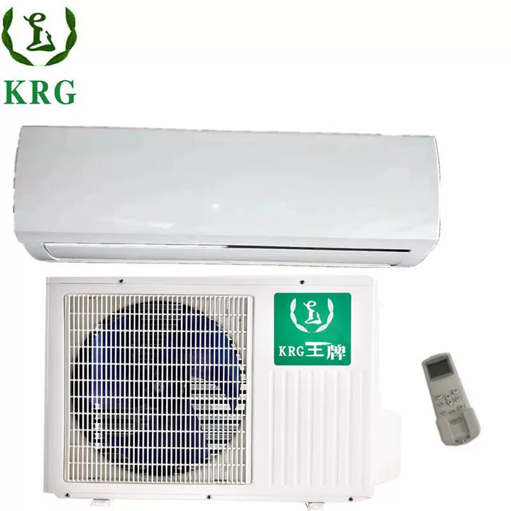 Unisex universal size ductless wall-mounted cooling and heating split system with whisper-quiet variable compressor and programmable remote control Kalsten