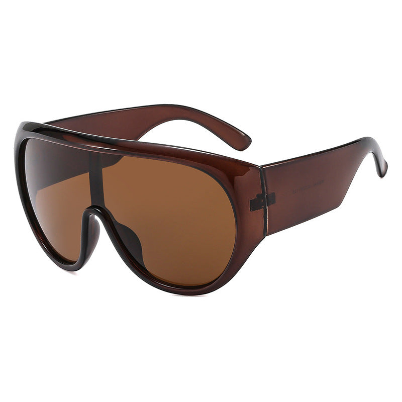 Ladies sporty sunglasses in aerodynamic design with wide field of vision Kalsten