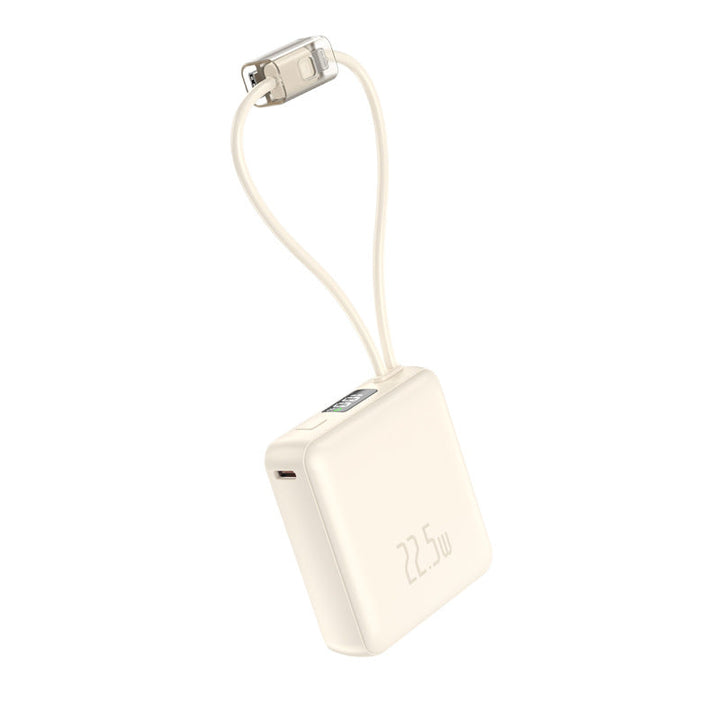 Portable fast charger with integrated cables Kalsten