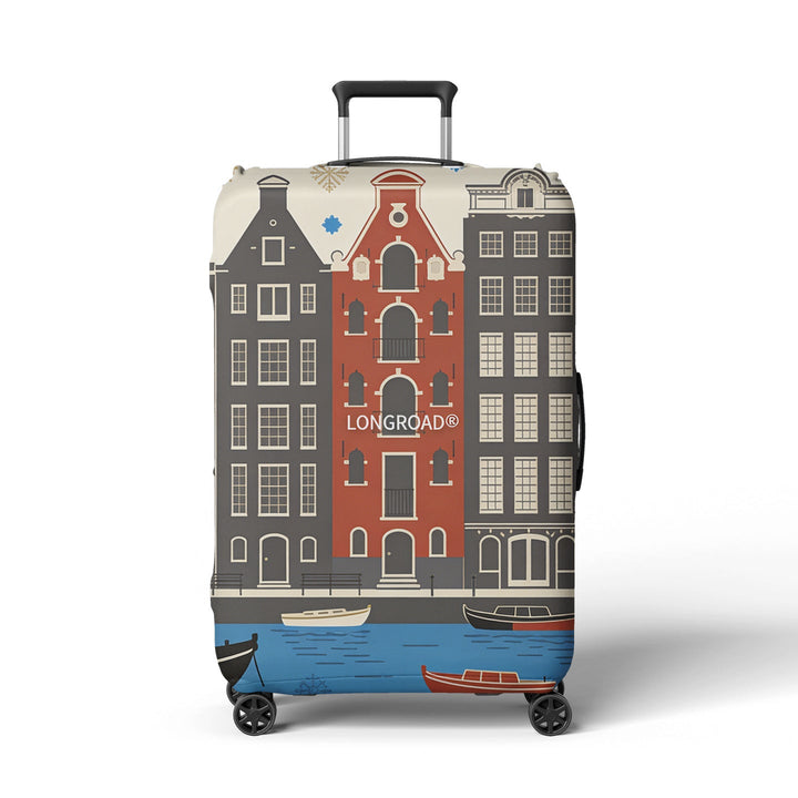 Women's suitcase cover in futuristic design Kalsten