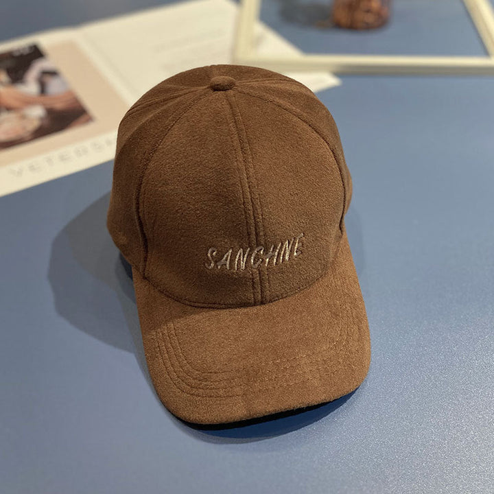 Women's Embroidered Wool Baseball Cap Kalsten