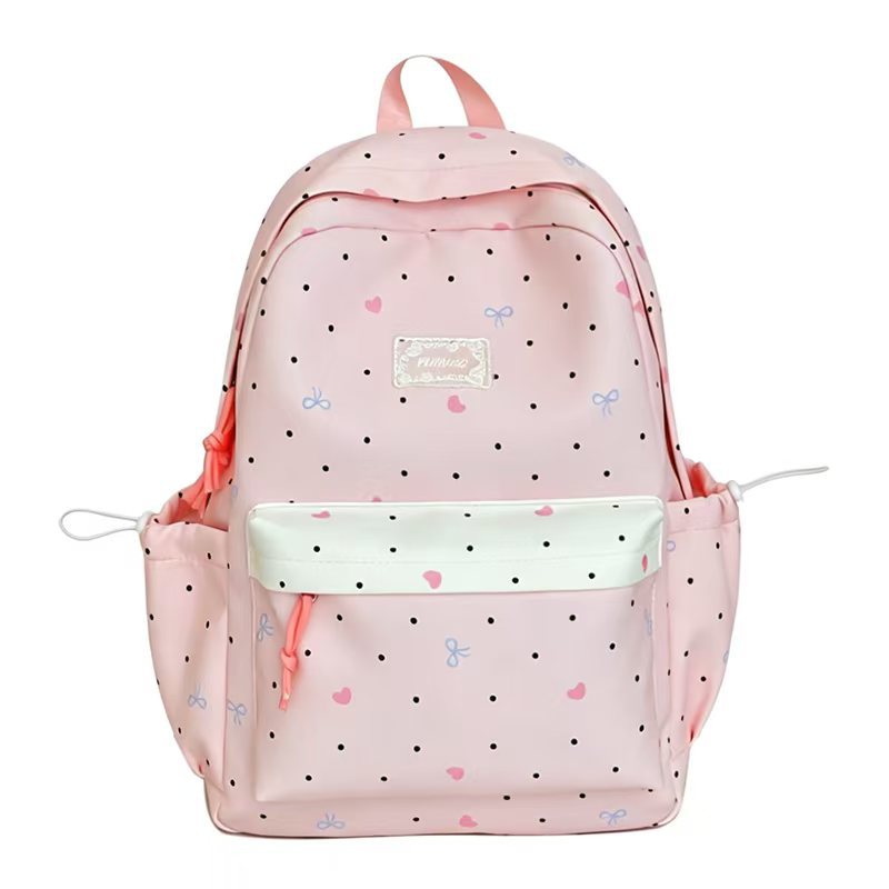 Decorative Polka Dot Backpack Kalsten