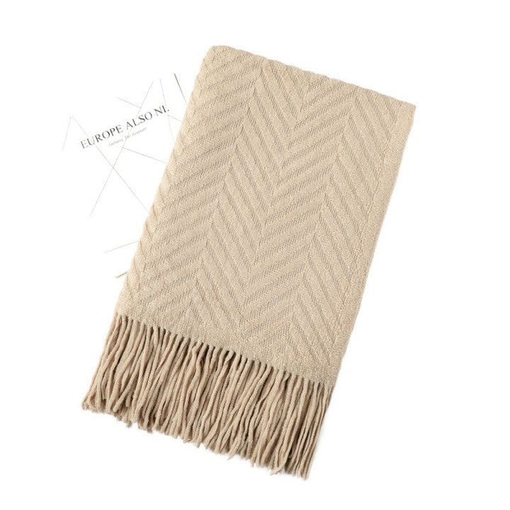 Ladies cozy throw blanket Kalsten