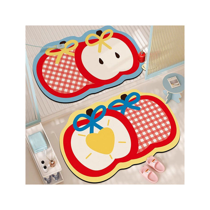 Playful Fruit-Shaped Kalsten Bath Mat