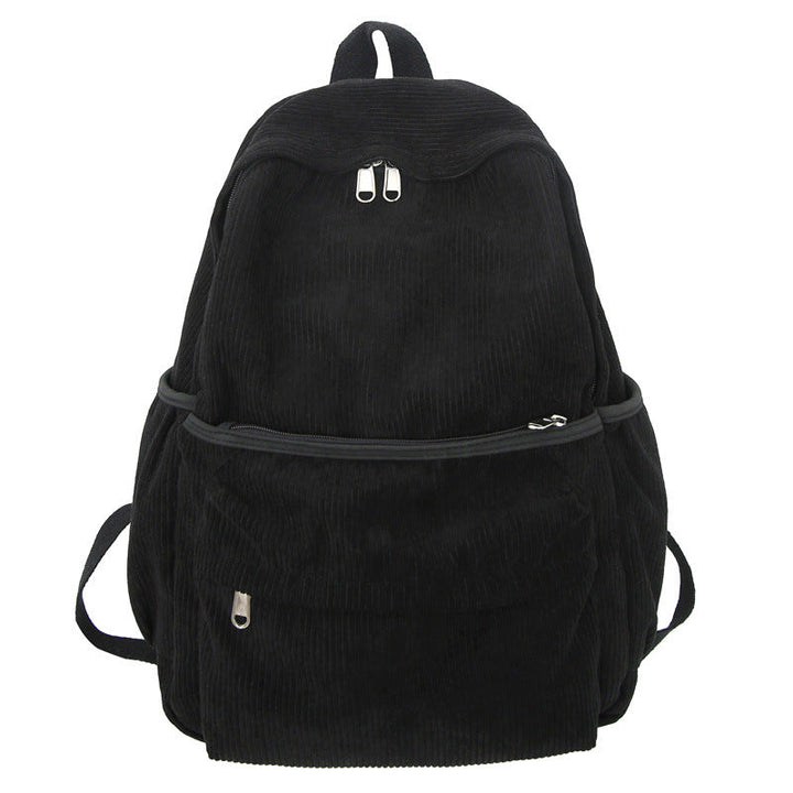 Cozy Corduroy School Backpack Kalsten