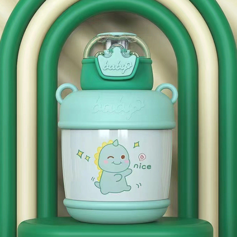 Ladies Insulated Drinking Bottle with Cheerful Duck Motif Kalsten