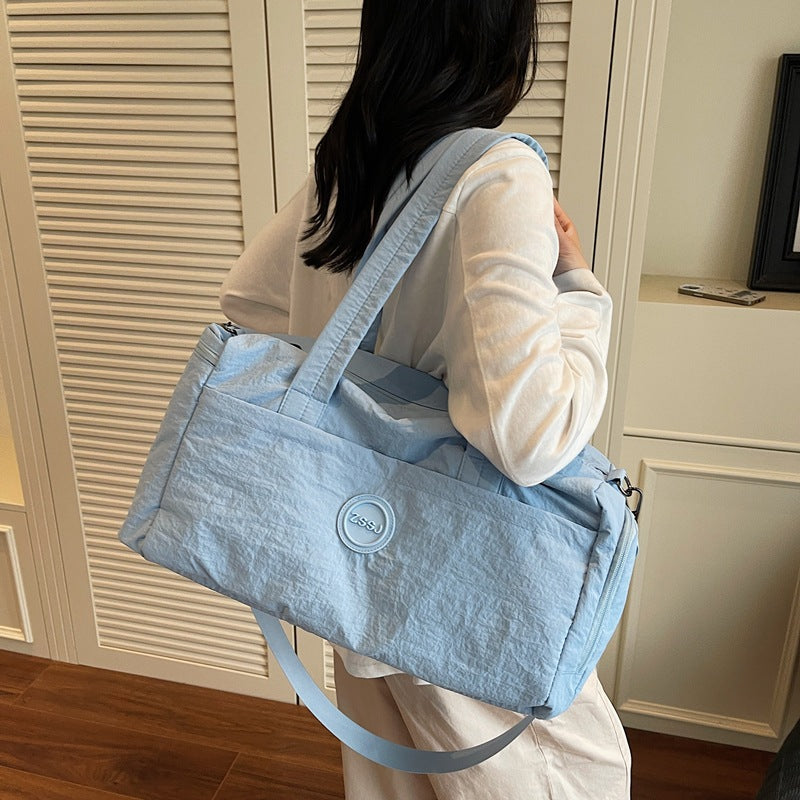 Sporty travel bag with practical exterior pockets Kalsten