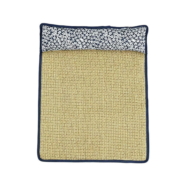 Unisex nan cooling sisal sleeping mat with padded neck pillow for pets Kalsten