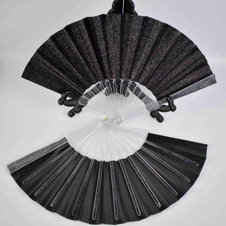 Ladies Glittering Hand Fan made of high-quality material Kalsten