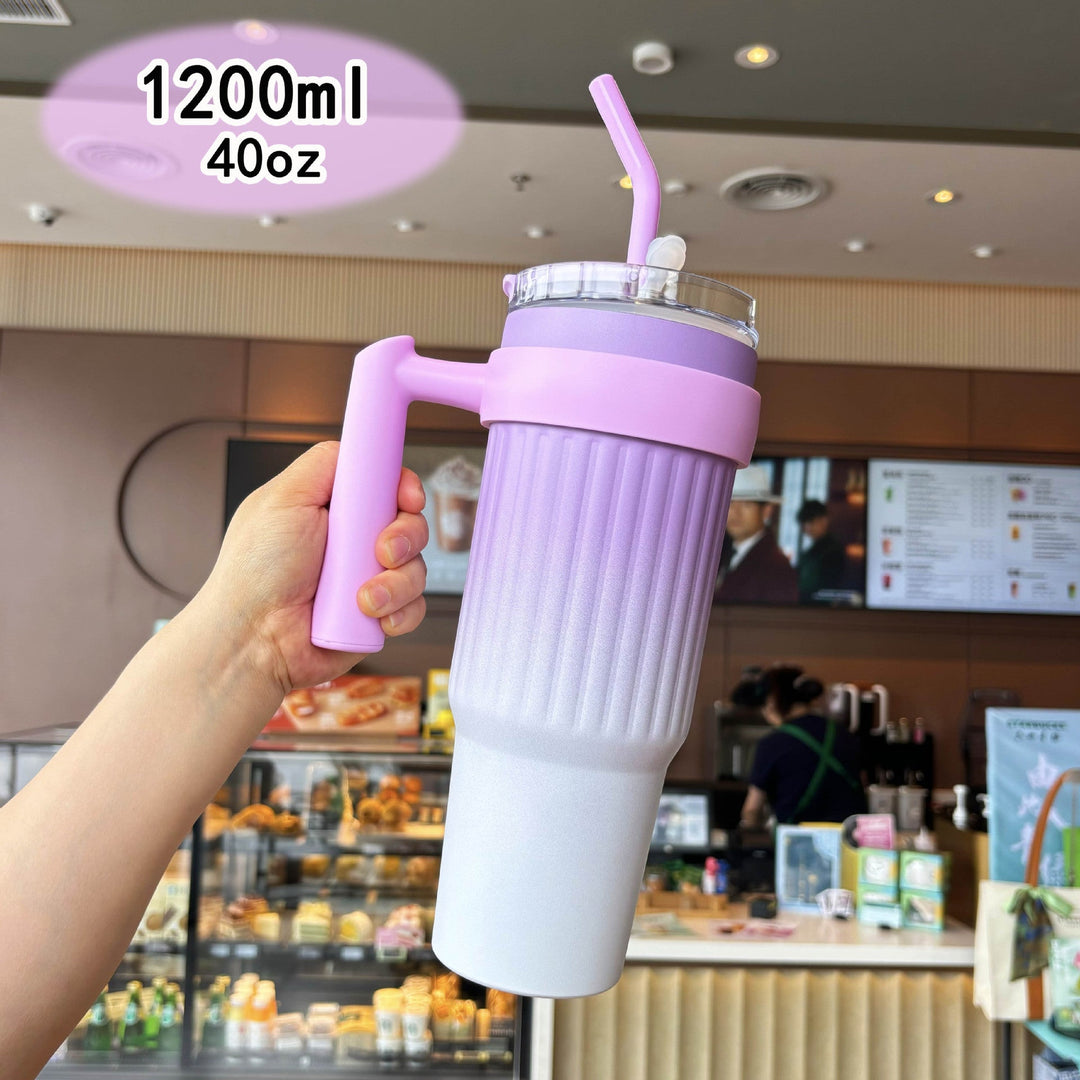 Ladies multifunctional drink bottle with practical carrying handle Kalsten