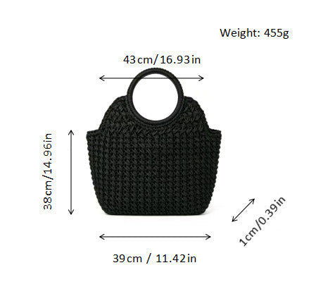Basket bag in modern design Kalsten