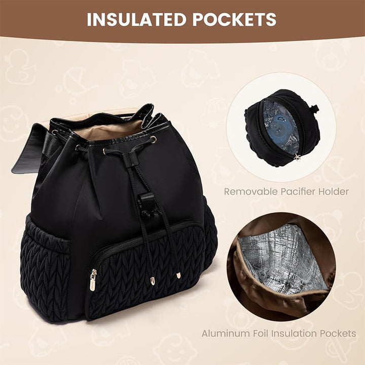 Stylish backpack with padded back and versatile compartments Kalsten