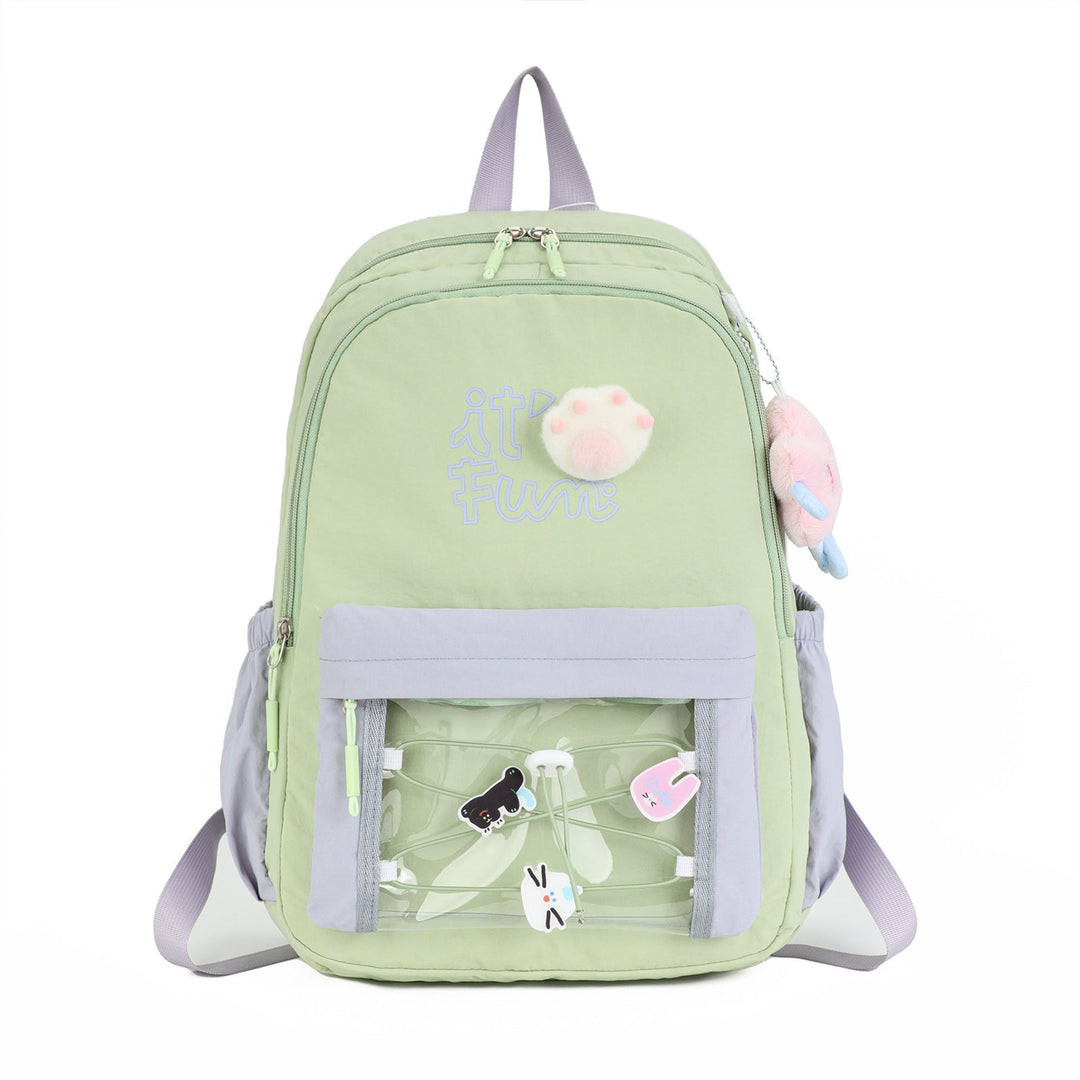 Backpacks with Transparent Front Pockets From Kalsten