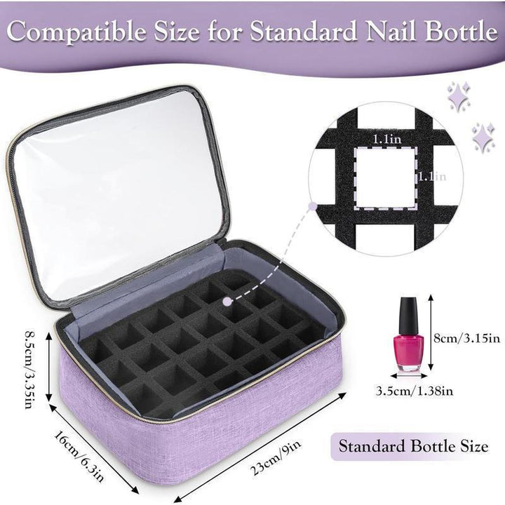 Practical cosmetic bag with multiple compartments Kalsten