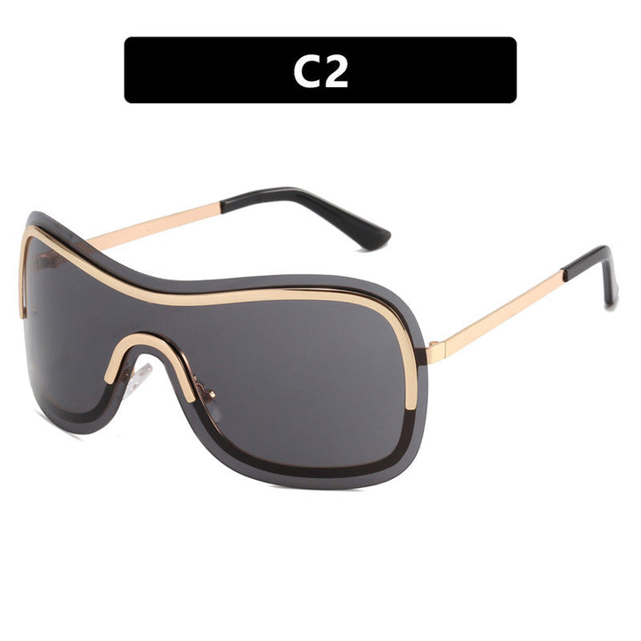 Women's sporty oversized sunglasses with elegant design Kalsten