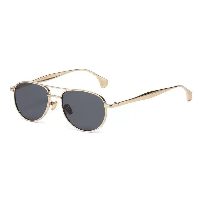 Men's Vintage-Inspired Round Frame Sunglasses Kalsten