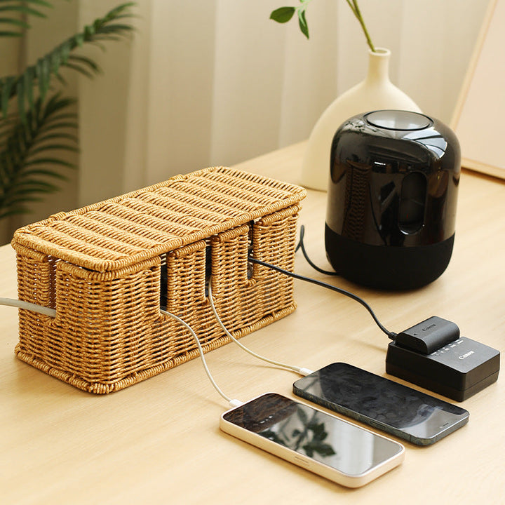Handwoven Rectangular Storage Box Kalsten