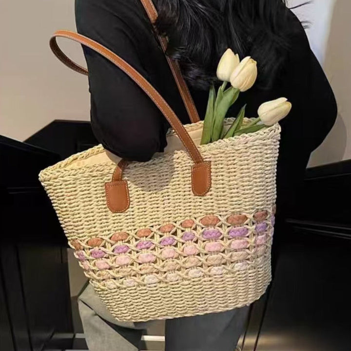 Handbag Made of High-Quality Woven Material Kalsten