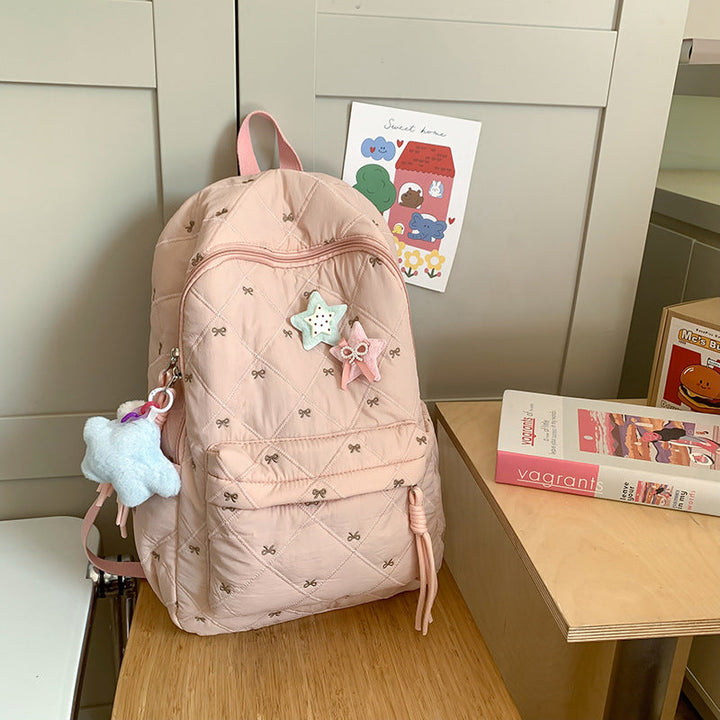 Stylish Quilted Backpack