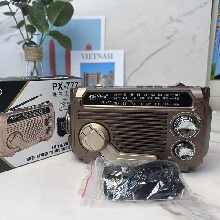 Solar-powered radio for camping | Kalsten