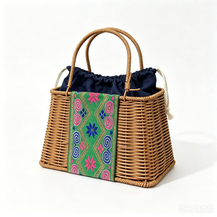 Women Handmade Basket Bag Kalsten