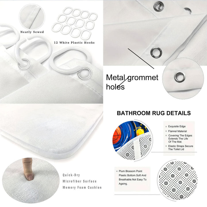 Creative Universe-Themed Bathroom Set Kalsten