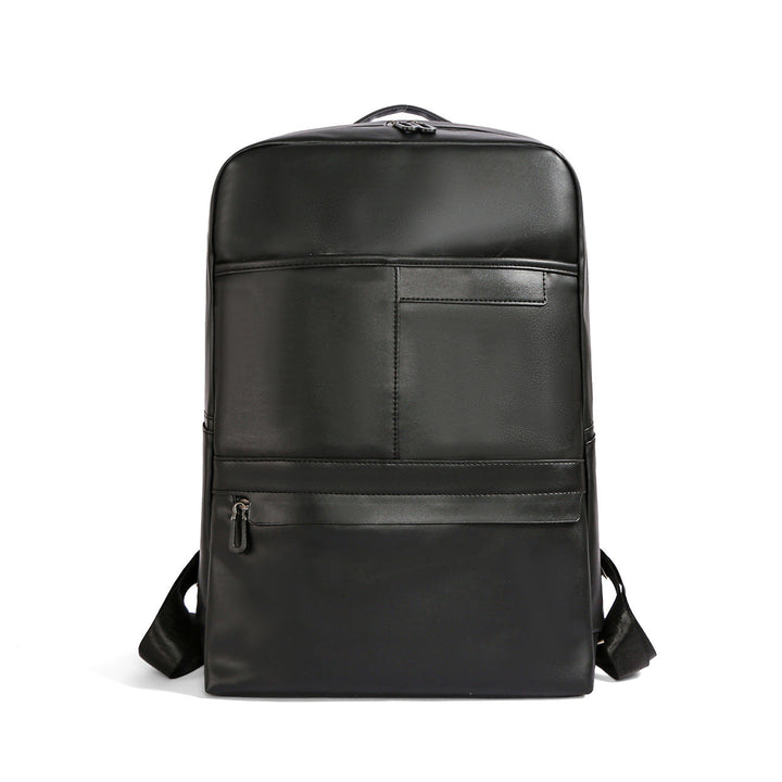 Premium Leather Travel Laptop Backpack