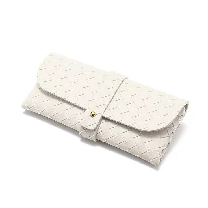 Woven Leather Clutch Kalsten