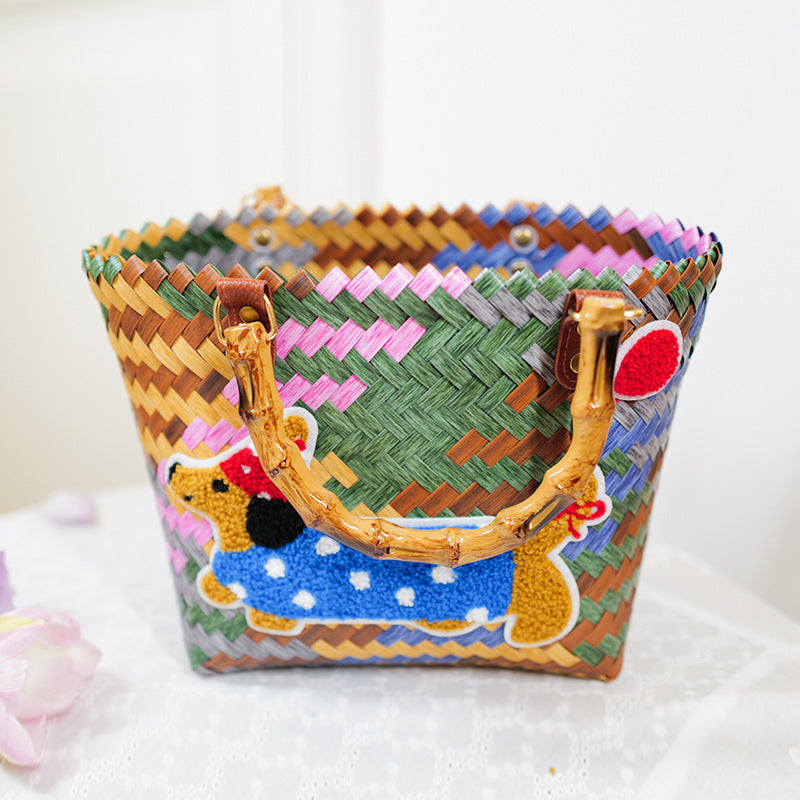 Handmade basket bag Kalsten