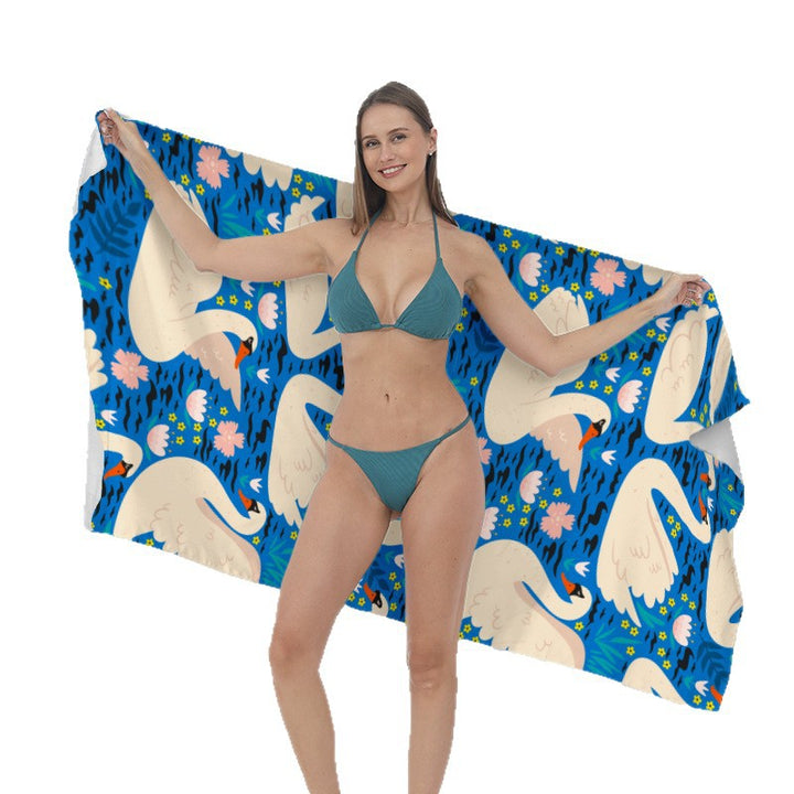 Beach towel with creative surf designs Kalsten