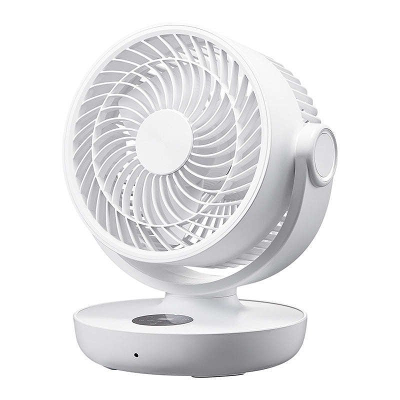 Unisex compact table fan with tiltable head and multiple speed settings Kalsten