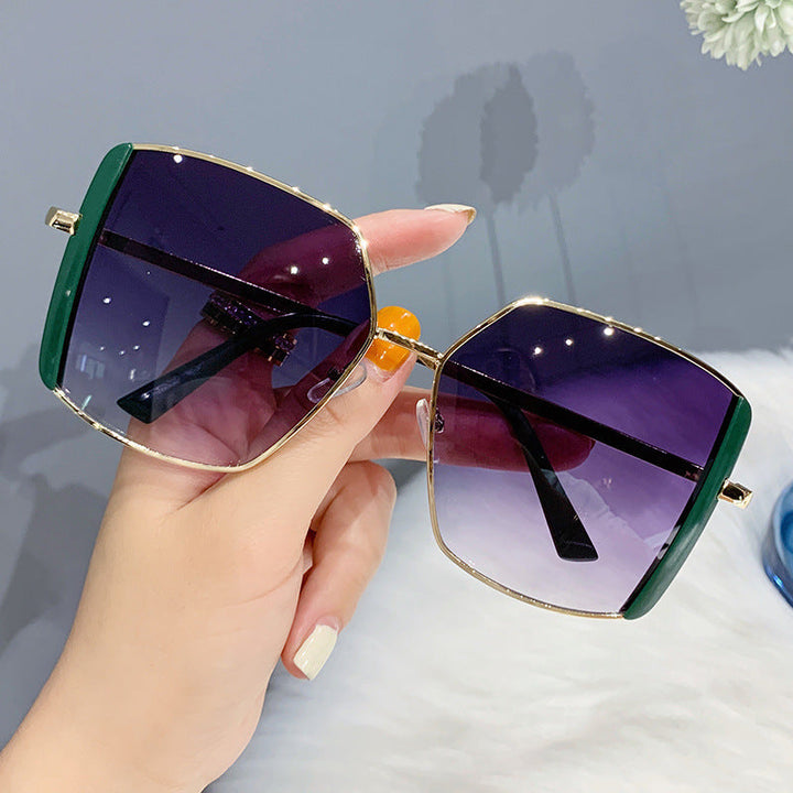 Women's oversized sunglasses with glamorous frame Kalsten