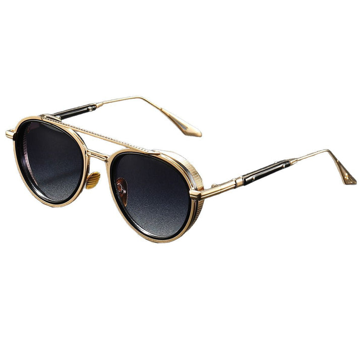 Women's Designer Sunglasses with Luxurious Metal Frame and Retro Accents Kalsten