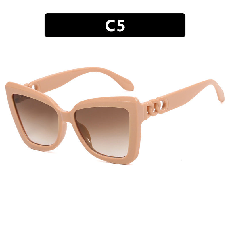 Women's trendy cat-eye sunglasses with sophisticated pattern Kalsten