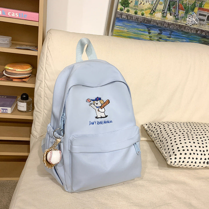 Cartoon-Themed Lightweight School Backpack