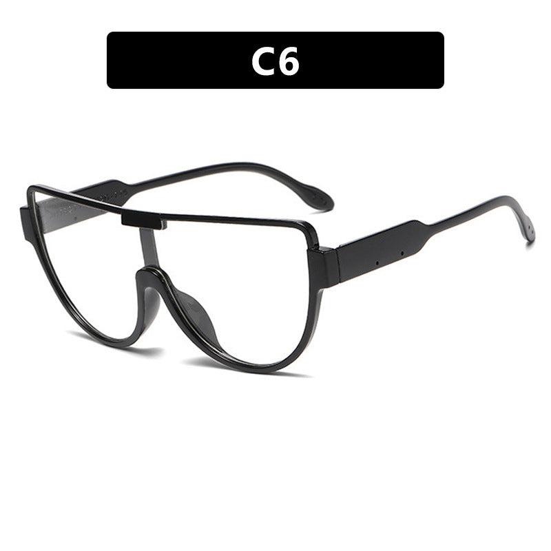 Women’s Fashion Sunglasses with Futuristic Shield Design Kalsten