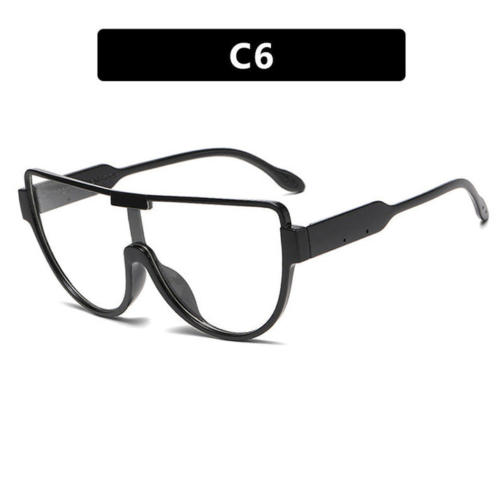 Women’s Fashion Sunglasses with Futuristic Shield Design Kalsten