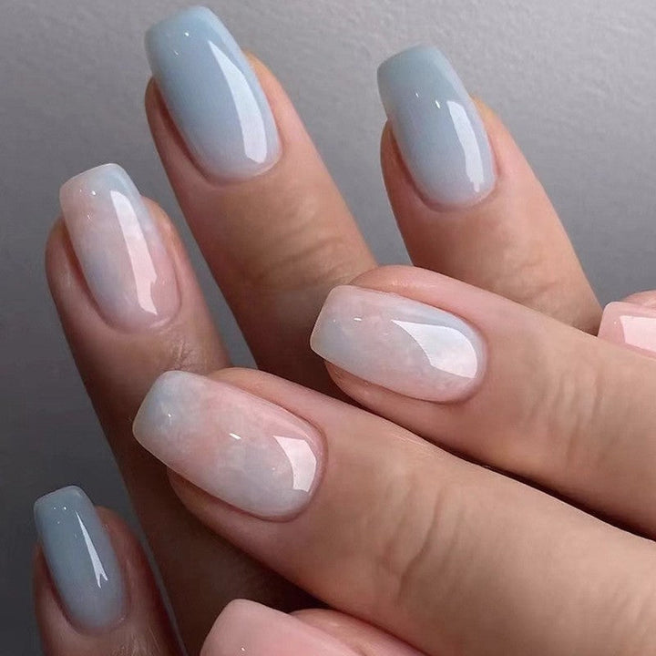 Elegant Floral Bow Press-On Nail Tips Kalsten