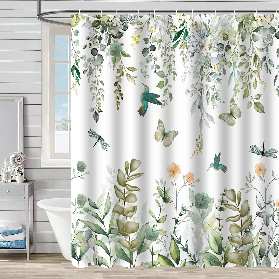 Nature-Inspired Shower Curtain Kalsten
