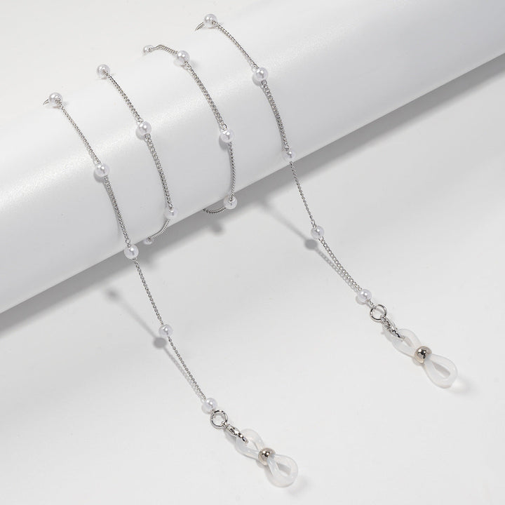 Elegant Pearl Beaded Eyewear Chain Kalsten