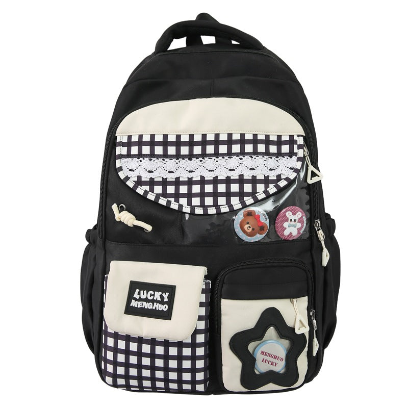 Cute Character-Design School Backpack Kalsten