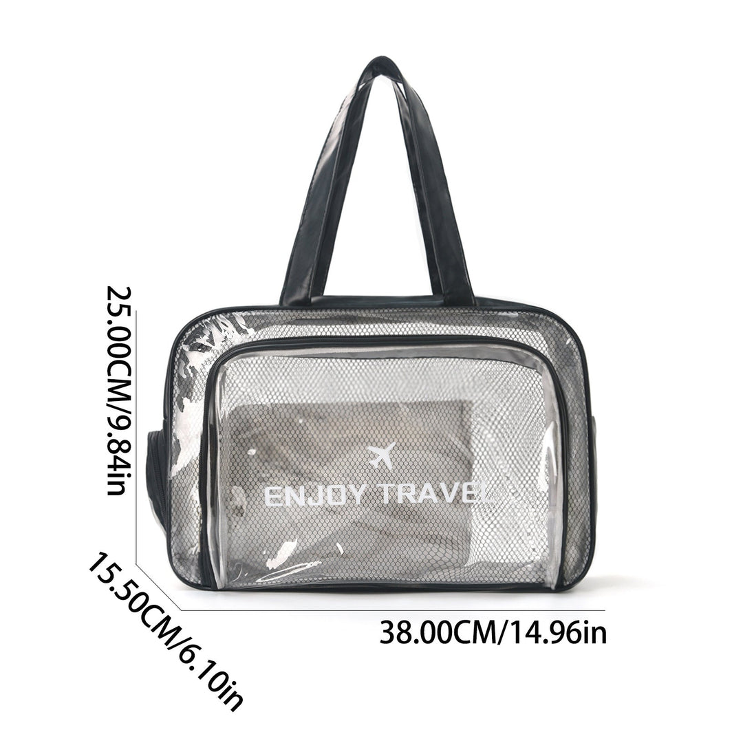Transparent Travel Bag with Versatile Compartments Kalsten