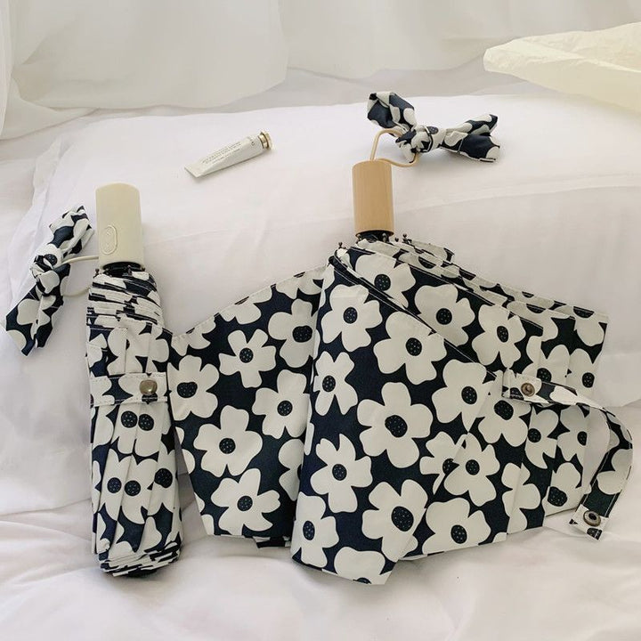 Women's Foldable Umbrella with Durable Fabric Surface Kalsten