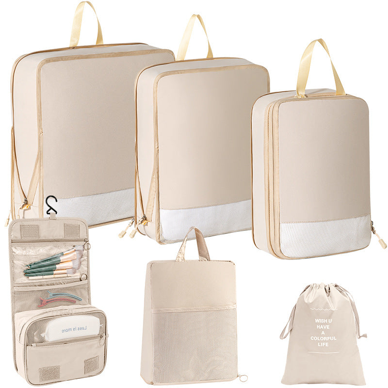 Travel Bag Set with Versatile Compartments and Pockets Kalsten
