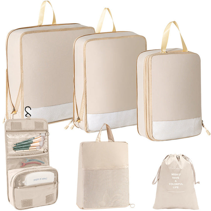 Travel Bag Set with Versatile Compartments and Pockets Kalsten