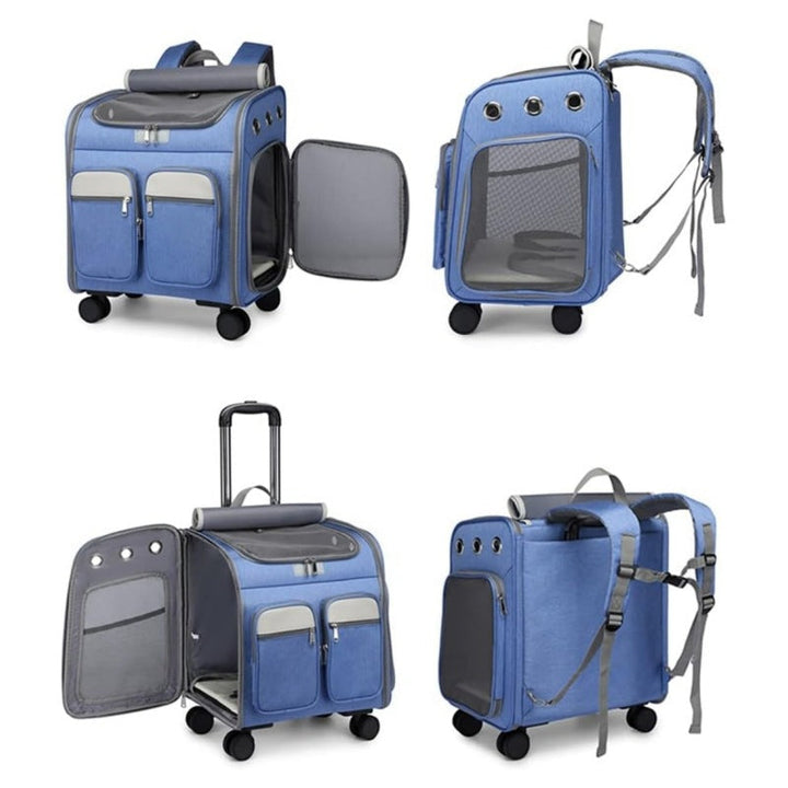 Multifunctional Rolling Travel Bag with Compartments Kalsten